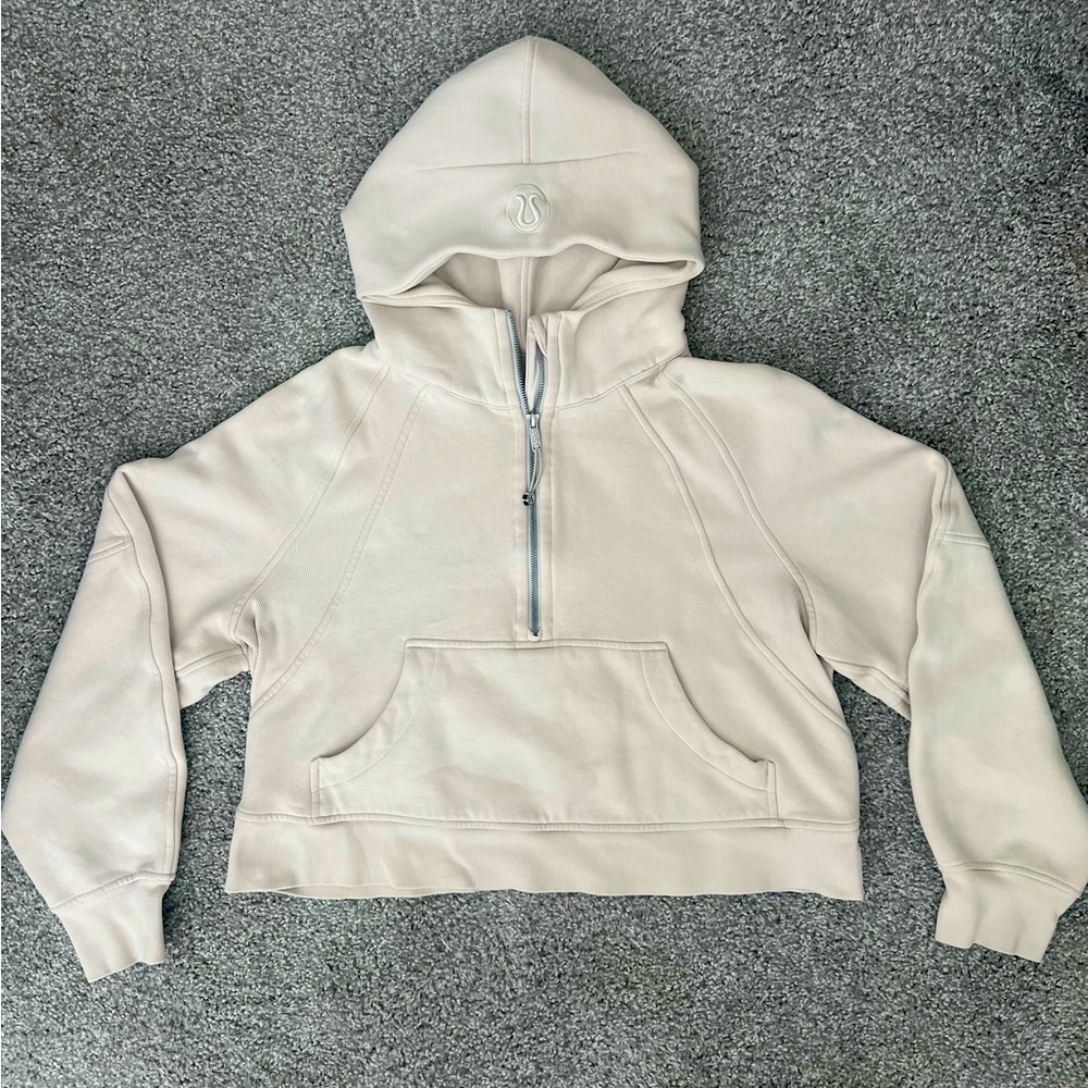 Lululemon Half Zip Scuba Hoodie, M/L